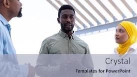  Presentation with diverse business people - 