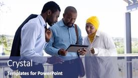  Presentation with diverse business people - 