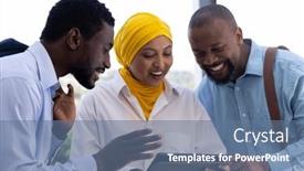  Presentation with diverse business people - 