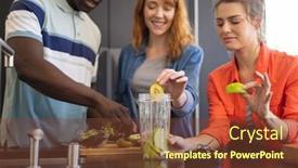  Presentation with healthy drink - 