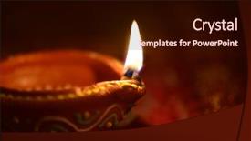  Presentation with lamps - PPT layouts consisting of with laptop and report background and a white colored foreground