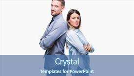  Presentation with cross love - Slides featuring happy face smiling with cross background and a ocean colored foreground