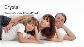  Presentation with search button searching information online - Audience pleasing PPT theme consisting of happy families in my portfolio backdrop and a white colored foreground