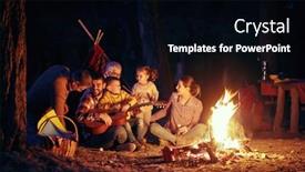  Presentation with good - Beautiful slides featuring happy-family-having-a-good backdrop and a black colored foreground