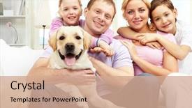  Presentation with animal - Slides featuring head of garlic onions salt on chalkboard background and a gray colored foreground