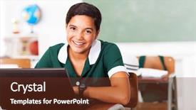  Presentation with middle school - Presentation theme enhanced with stack of israeli money bills background and a ocean colored foreground