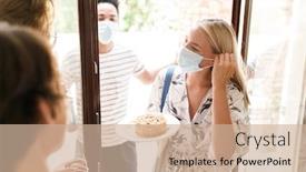  Presentation with happy birthday - Amazing presentation design having happy-friends-celebrating-a-surprise backdrop and a soft green colored foreground