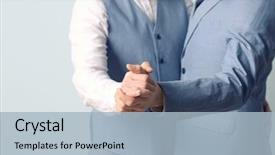  Presentation with couple dance - Colorful PPT theme enhanced with happy gay couple dancing color backdrop and a light blue colored foreground