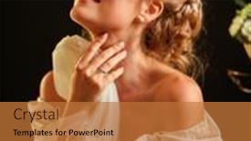  Presentation with white wedding - 