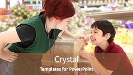  Presentation with grocery store - Cool new theme with portrait of a hugging couple sitting on a sofa in the livingroom against hearts backdrop and a soft green colored foreground