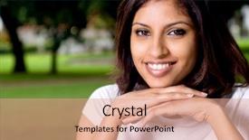  Presentation with portrait of indian macaque monkey - Amazing slides having happy indian woman portrait backdrop and a coral colored foreground