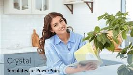  Presentation with happy life - 