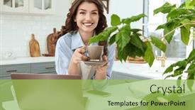  Presentation with happy-life - Presentation theme featuring happy-life-a-beautiful-happy and a yellow colored foreground