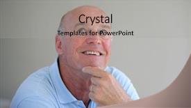  Presentation with memories - Beautiful presentation theme featuring happy memories backdrop and a light gray colored foreground