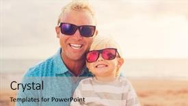  Presentation with father son hands - Beautiful presentation theme featuring rusty iron manhole is set into asphalt road surfaces with a large gap at the top in summer season close-up backdrop and a dark gray colored foreground.