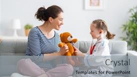  Presentation with family day - Slide set enhanced with happy-mother-s-day-mom background and a light gray colored foreground