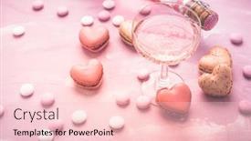  Presentation with mothers - Audience pleasing presentation consisting of happy-mothers-day-sweet-macarons backdrop and a lemonade colored foreground