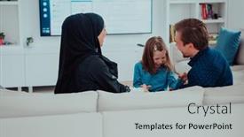  Presentation with muslim family - 