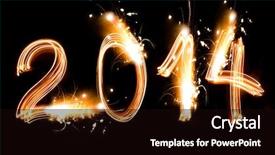  Presentation with firework - Slide set consisting of fashion designer drawing sketches background and a lemonade colored foreground