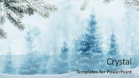  Presentation with happy new year - Amazing theme having happy new year greeting background backdrop and a light blue colored foreground