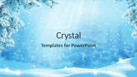  Presentation with new year card - Presentation theme with happy new year greeting card background and a  colored foreground