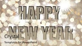  Presentation with happy new year 2022 - Presentation having happy new year background and a soft green colored foreground