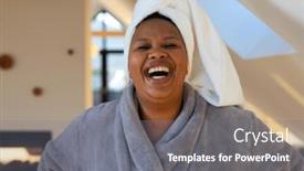  Presentation with african beauty - 