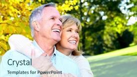  Presentation with love surge - Amazing PPT layouts having illustration of a blue and white christmas or winter wreath backdrop and a lemonade colored foreground