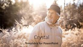  Presentation with forest winter - 