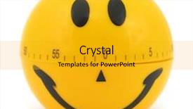  Presentation with timer - Amazing presentation theme having happy smileys - egg timer smiley backdrop and a  colored foreground