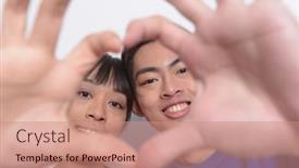  Presentation with red white blue - 