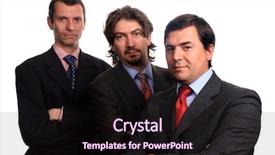  Presentation with of happy birthday candles - PPT theme featuring happy sucessfull businessteam isolated white background and a  colored foreground