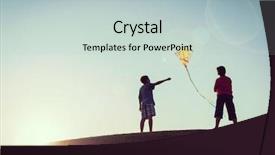  Presentation with vacation - PPT layouts having happy summer vacation for kids background and a light blue colored foreground