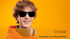  Presentation with yellow orange - 