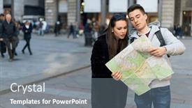  Presentation with city map - 