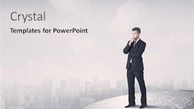  Presentation with planning - Colorful presentation design enhanced with happy well dressed construction manager drawing with a pen and planning while standing on top of the earth concept backdrop and a light gray colored foreground