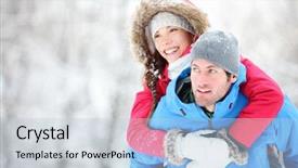  Presentation with mangrove forest mangrove in asia - PPT layouts featuring happy winter travel couple man background and a light blue colored foreground