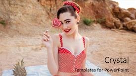  Presentation with heart book - Colorful PPT theme enhanced with book and holding heart backdrop and a soft green colored foreground