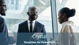  Presentation with black female - PPT layouts having happy-young-black-businessman background and a  colored foreground