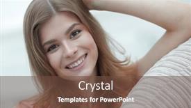  Presentation with checks - Beautiful slide set featuring happy young couple checks photos on photos the camera sitting backdrop and a tawny brown colored foreground