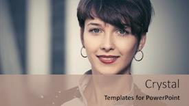  Presentation with black female - Amazing theme having happy-young-fashion-woman-walking backdrop and a coral colored foreground