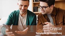  Presentation with gay - Audience pleasing presentation consisting of happy-young-gay-couple-using backdrop and a tawny brown colored foreground