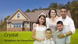  Presentation with new home - Colorful presentation theme enhanced with different beer snacks served on wooden board backdrop and a coral colored foreground