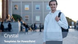  Presentation with university building - 