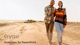  Presentation with seashore - 