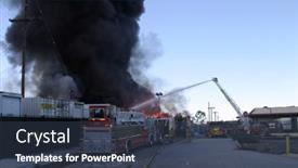  Presentation with fire fighters - 