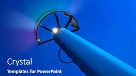  Presentation with navigation - Slides enhanced with harbor-navigation-lights-indicating-approach background and a royal blue colored foreground