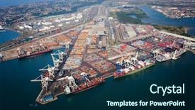  Presentation with south africa - Slides with copy-spaced image of a smiling woman in headphones in the park background and a gray colored foreground