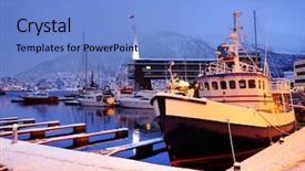  Presentation with world war 2 norway - Amazing presentation having harbour of tromso norway europe backdrop and a  colored foreground