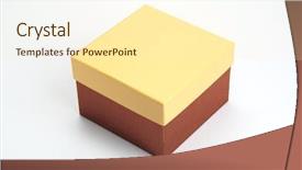  Presentation with close up view of the compass on old paper - Colorful slides enhanced with hard board boxes - isolated closed paper container box backdrop and a  colored foreground